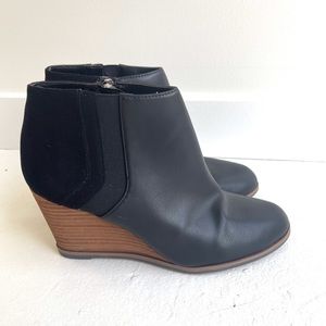 Dr. Scholls be energized black wedge euc